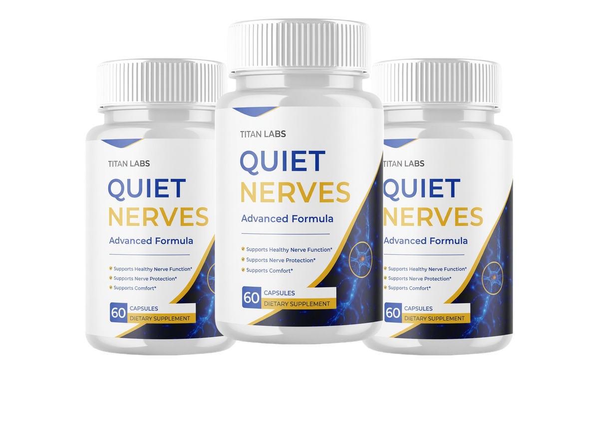 3 bottles of Quiet Nerves
